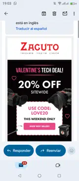 Love20 coupon verification screenshot
