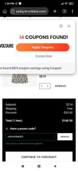J49IH4QNK83I coupon verification screenshot