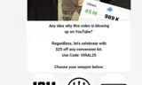 VIRAL25 coupon verification screenshot