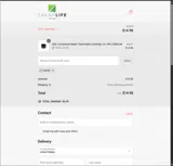 GO25 coupon verification screenshot