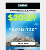 Zamage coupon verification screenshot