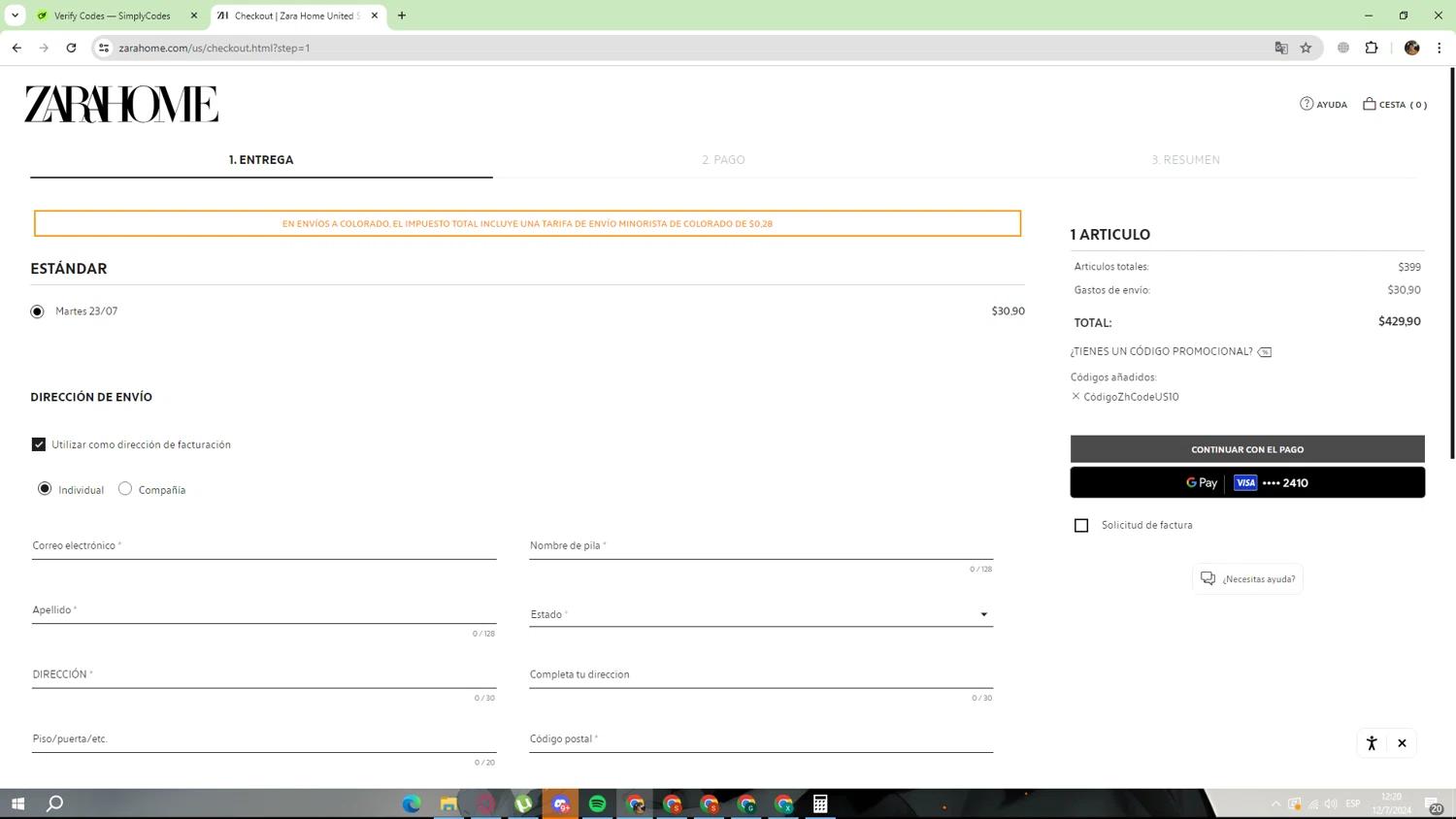 Zara Home Promo Codes 10 off Discount Codes in August 2024 SimplyCodes