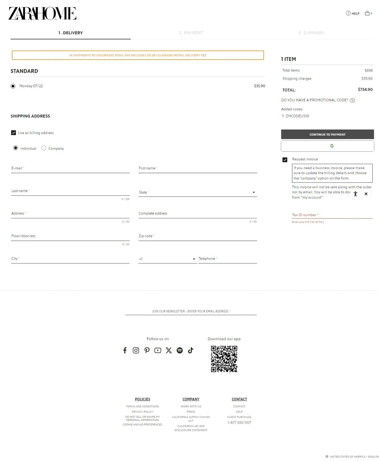 Zara Home Promo Codes 10 off Discount Codes in August 2024 SimplyCodes