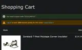 ZS21CART10 coupon verification screenshot
