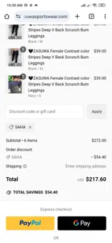 ZASUWA coupon verification screenshot