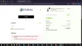 TWENTY coupon verification screenshot