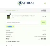 25LIFE coupon verification screenshot
