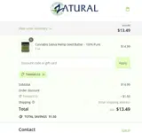 THANKS coupon verification screenshot