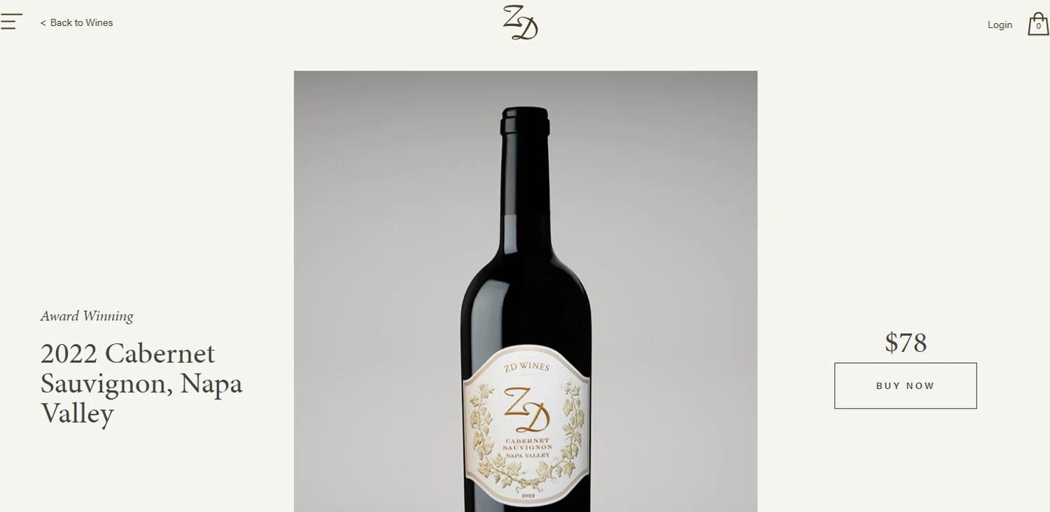 ZD Wines promo code screenshot showing code Cab2025 applied at ZD Wines checkout page. Uploaded by SimplyCodes community member RichterBelmont on Jan 9, 2026