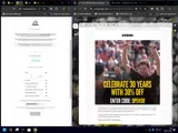 OPEN30 coupon verification screenshot