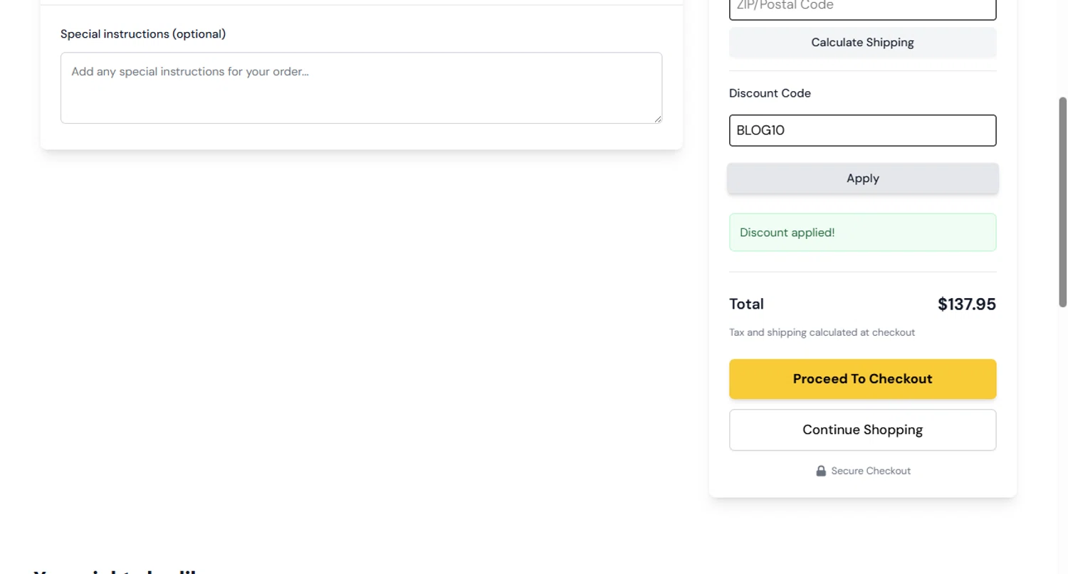 Zecoya coupon code screenshot showing code BLOG10 applied at Zecoya checkout page. Uploaded by SimplyCodes community member Acidwire on Sep 12, 2025