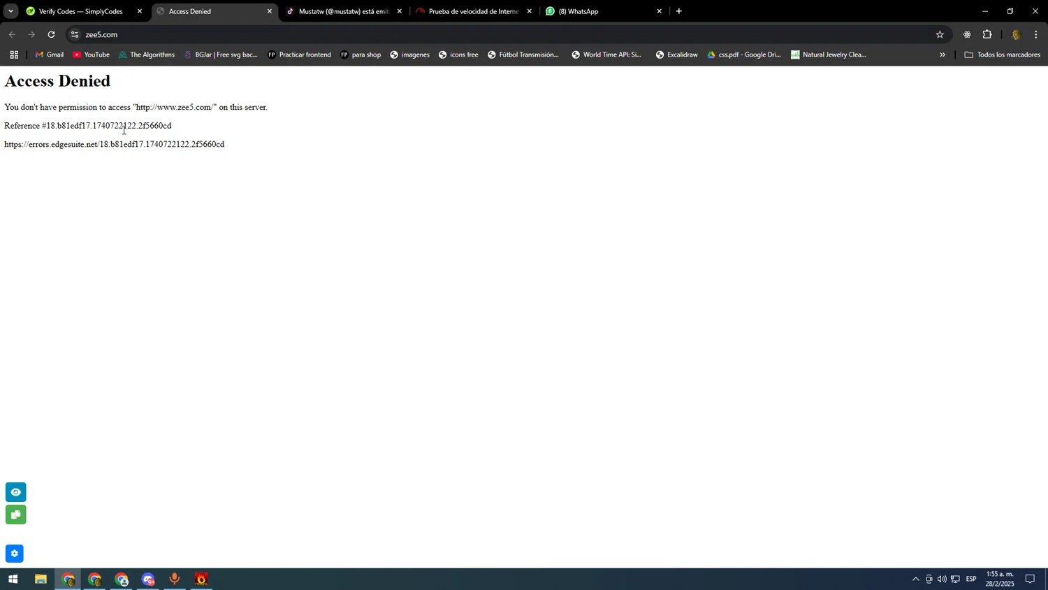 ZEE5 Premium promo code screenshot showing code ZEE5USRADIO applied at ZEE5 Premium checkout page. Uploaded by SimplyCodes community member DonPollito on Feb 28, 2025