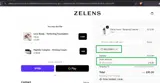 WELCOME15 coupon verification screenshot