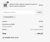 Discount10 coupon verification screenshot
