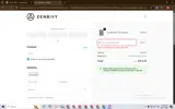 Zenbivy coupon verification screenshot