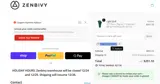 Zenbivy coupon verification screenshot
