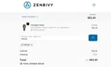 Zenbivy coupon verification screenshot