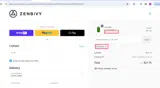 Zenbivy coupon verification screenshot