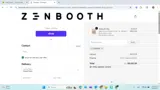 Zenbooth coupon verification screenshot