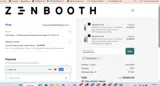 Zenbooth coupon verification screenshot