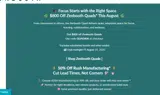 Zenbooth coupon verification screenshot