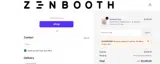 Zenbooth coupon verification screenshot
