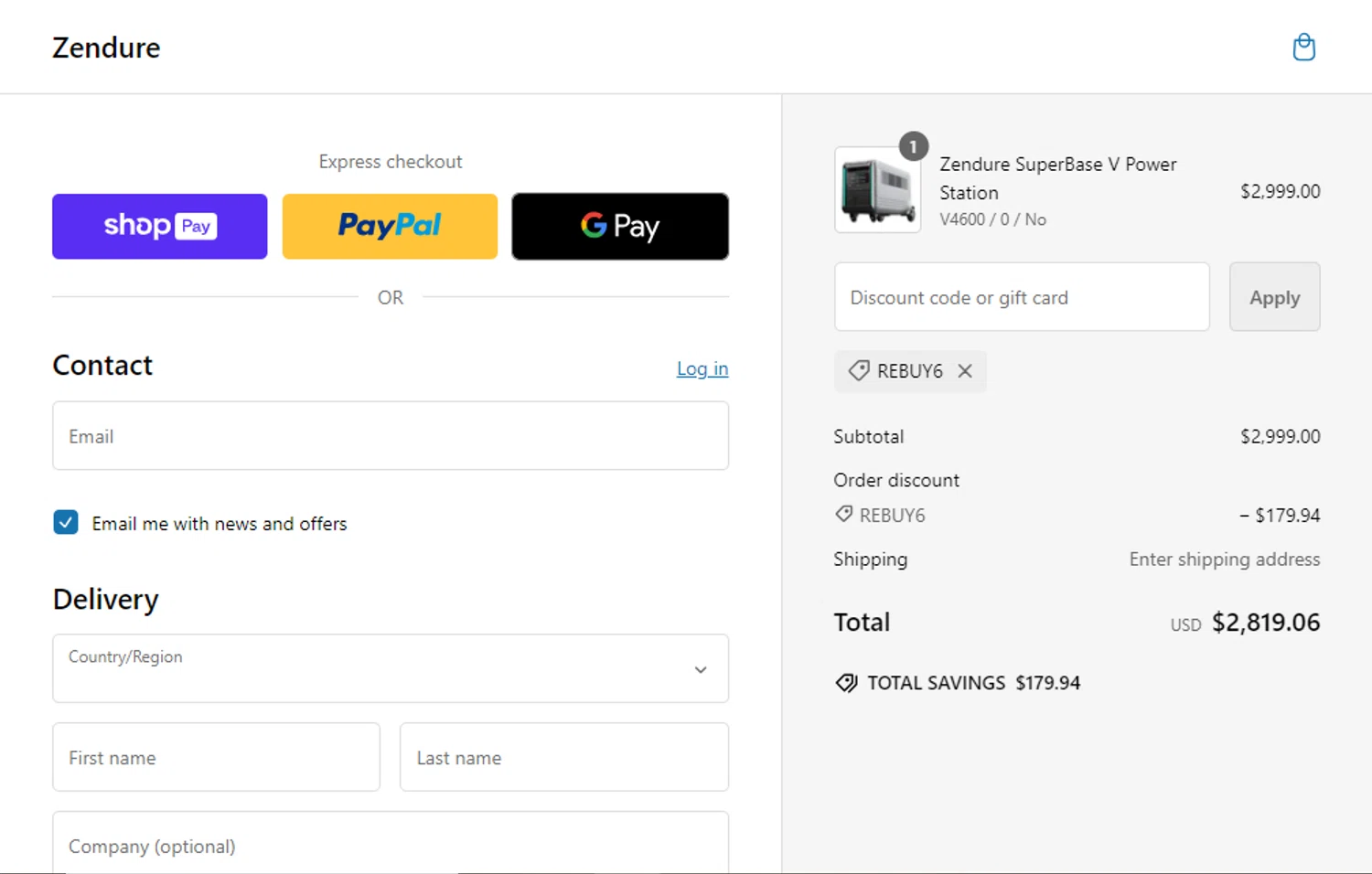 how to use Zendure coupons