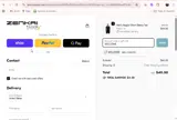 WELCOME coupon verification screenshot