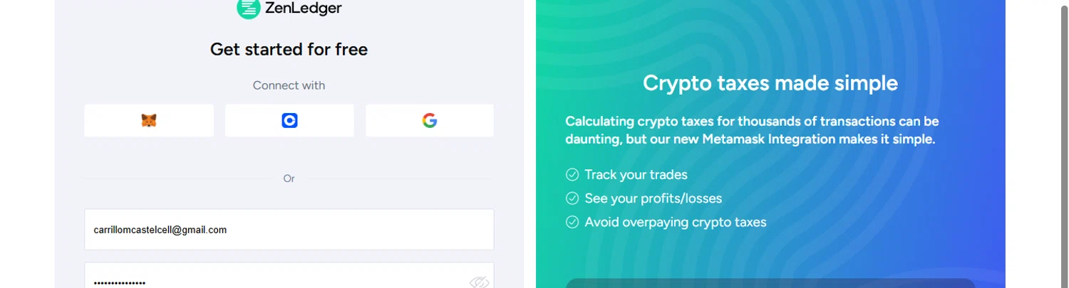 ZenLedger promo code screenshot showing code CRYPTOTAX15 applied at ZenLedger checkout page. Uploaded by SimplyCodes community member MightyMaven4946 on Nov 16, 2025