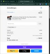 WELCOME15 coupon verification screenshot