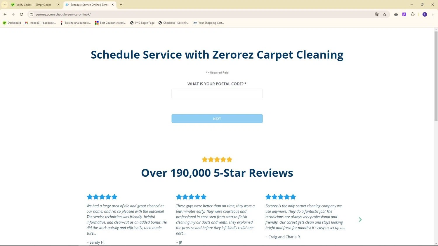 Zerorez Promo Codes - $20 Off | December 2024