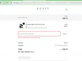 EYEMASK coupon verification screenshot