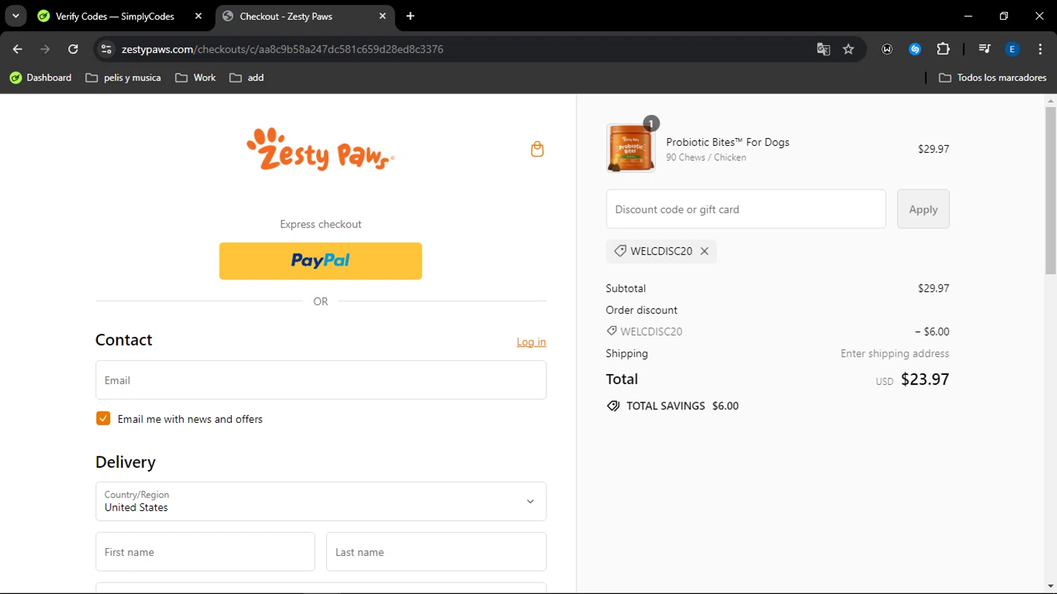 Zesty Paws Coupons 30 Off August 2024