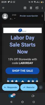 LABORDAY coupon verification screenshot
