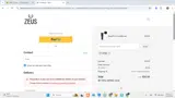 UPREV coupon verification screenshot