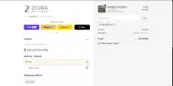 Zicana Boutique coupon verification screenshot