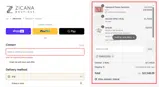 Zicana Boutique coupon verification screenshot