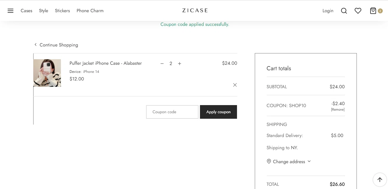 where to use CalCPA promo code box