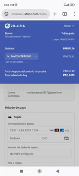 SAVEONTRADING coupon verification screenshot