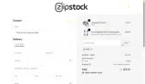 Ziip Stock coupon verification screenshot