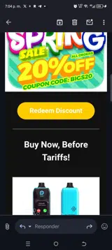 Ziip Stock coupon verification screenshot