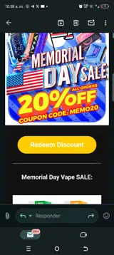 Ziip Stock coupon verification screenshot