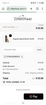P766YDK5RGFK coupon verification screenshot