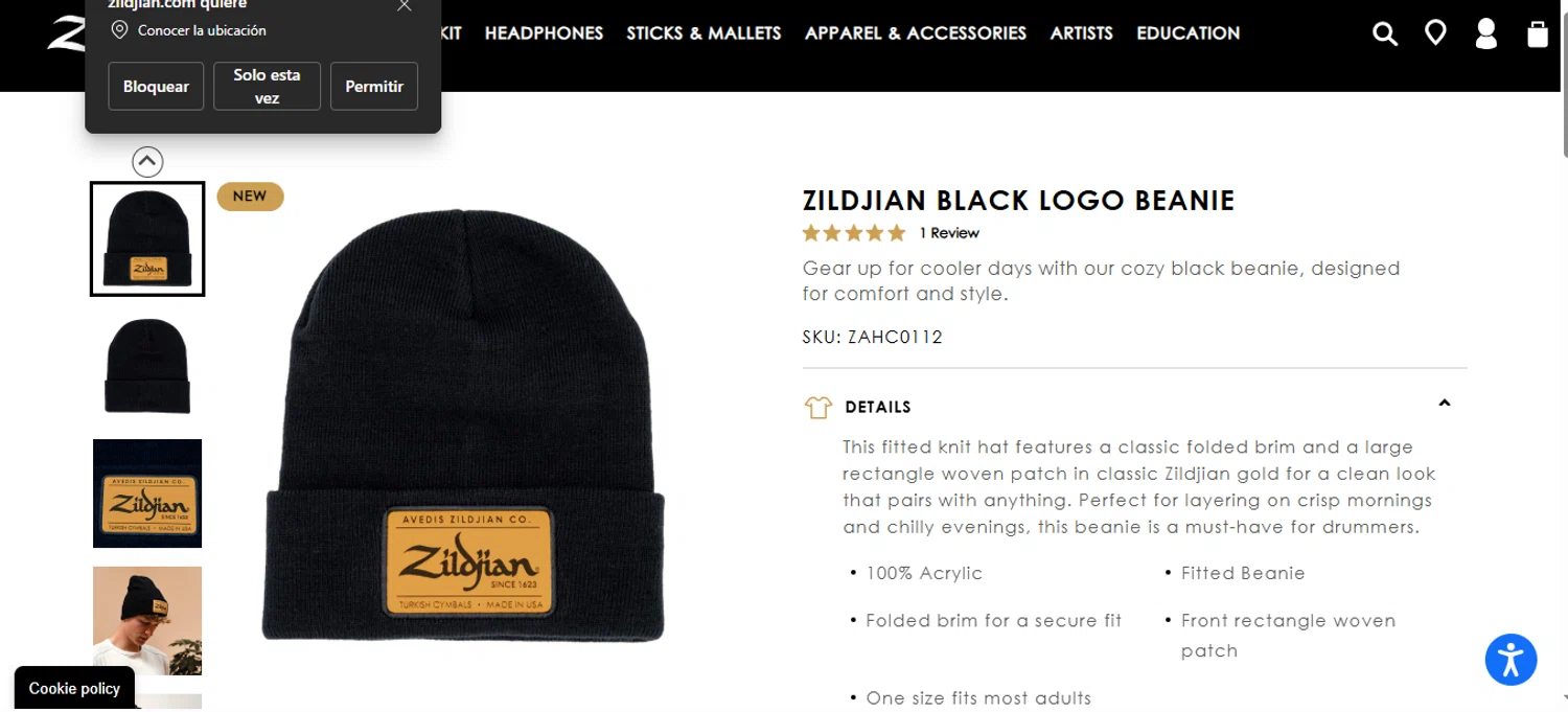 Zildjian discount code screenshot showing code BOXSET applied at Zildjian checkout page. Uploaded by SimplyCodes community member BrilliantFalcon6936 on Jan 4, 2026