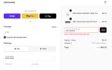 WELCOME75 coupon verification screenshot