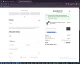 Zimmerli coupon verification screenshot