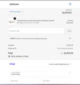 SAVE10 coupon verification screenshot