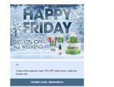 Zion Herbals coupon verification screenshot