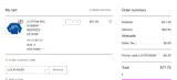 LUCKYDAY coupon verification screenshot