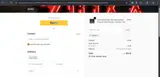 ZIOX50 coupon verification screenshot